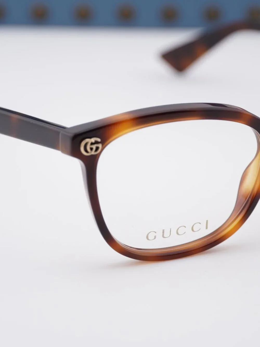 Gucci GG1816O 002 Cat Eye Eyeglasses - Havana 51mm